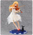 20cm Japanese anime figure action figure your lie in april kaori miyazono cartoon doll PVC figurine world anime