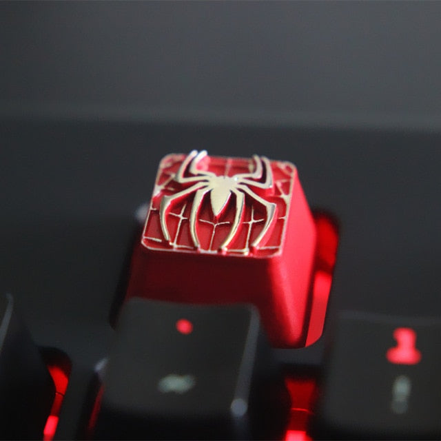 Keycap Customized embossed zinc alloy keycap for game mechanical keyboard, high-end unique DIY for C