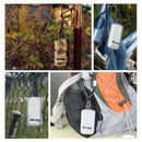 Mini Key Safe Box Outdoor Backpack Hanging Metal Hidden Password Lock Zinc alloy Fixed Code Lock Portable Key Storage Box