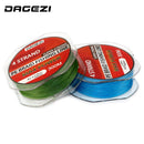 DAGEZI Super Starke 4-fach geflochtene Angelschnur 300M/330YDS 100% PE 10-80LB Multifile Angelschnur Karpfenangeln Salzwasser