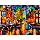 HOMFUN Voll Quadratisch/Rund Bohrer 5D DIY Diamant Malerei "Ölgemälde Landschaft" 3D Stickerei Kreuzstich 5D Wohnkultur Geschenk