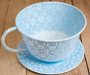 Neugeborenen-Fotografie Requisiten Eisenkorb Teetasse Foto Zubehör Baby Kleinkind Studio Shooting Foto Requisiten Dusche Geschenk