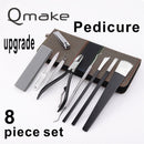 Stainless Steel Pedicure Knife Set Plane Feet Tools Foot Cuticle Skin Callus Remover Professional Care Kit