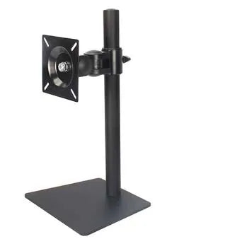 DL-AOC1 10"-27" 25" height adjustable 8kg metal base monitor desktop stand single screen holder