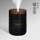 280ML Luftbefeuchter LED Kerze Ultraschall Kaltnebel Ätherisches Öl Diffusor USB Aroma Lampe Auto Reiniger Vernebler Nebel Maker