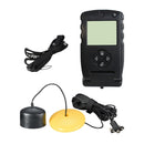 Russian Manual!100ft Portable Sonar Fish Finders Fishing lure Echo Sounder Fishing Finder FF717