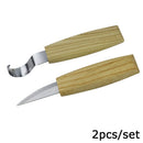 Holzbearbeitung Holzschnitzereien Schnitzwerkzeug Set Handschnitzmesser Scharfkantige DIY Holzstichel Meißel Schreinerwerkzeuge