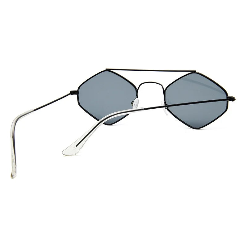 Designer Sunglasses Women Luxury Sun Glasses Diamond Rhombus Metal Frame Retro Unisex Men Fashion Eyewear