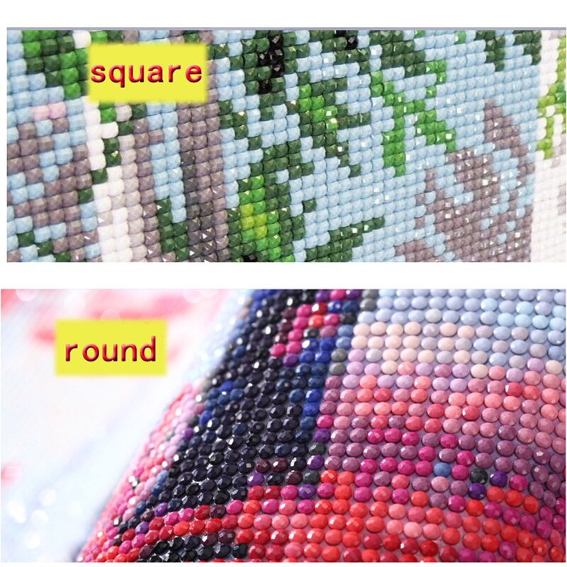 5D DIY Full Square/round Diamond Painting Cartoon fish Embroidery Cross Stitch Rhinestone Mosaic  Home Decor