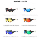 KDEAM Unbreakable TR90 Sport Sunglasses Men Excellent Outdoor Driving Glasses Suit for Any Face Shades KD712