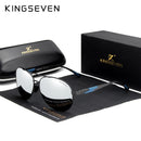 KINGSEVEN Brand Design Aluminum Men's Sunglasses Polarized High Definition Lens Driving Mirror Sun glasses Women Gafas De Sol