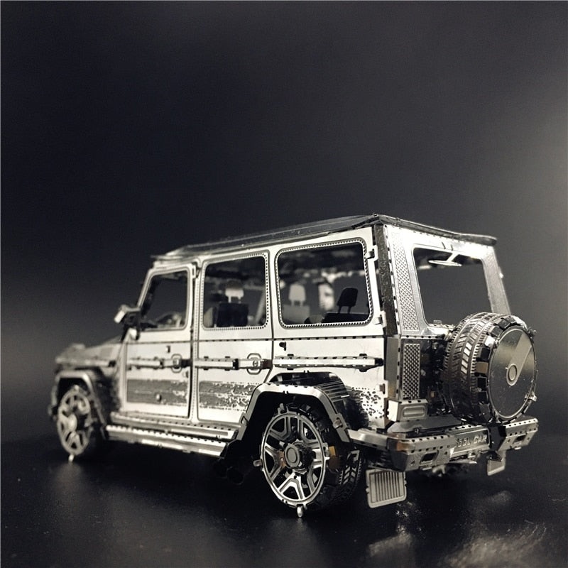 MMZ MODEL NANYUAN 3D Metal model kit 1:50 BZS G500 Off-road vehicle Assembly Model DIY 3D Laser Cut Model puzzle toys for adul