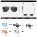 AOWEAR Herren-Flieger-Sonnenbrillen Polarisierte Spiegel-Sonnenbrillen für Herren HD-Fahr-Polaroid-Sonnenbrillen lunettes de soleil homme
