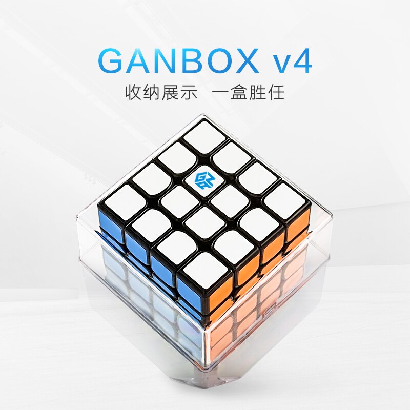 GAN 460M Magic Cube GAN460 M Magnetic4×4 Professional Speed Puzzle 4x4 4x4x4 Children Fidget Toy Magnet Competition Cubo Magico