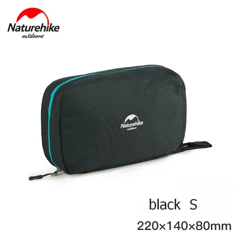 Naturehike Toiletry Bag Sorting Cosmetic Combo Dry Wet Waterproof Washing Bag Toiletry Kit Travel Organizer Camping Make Up S M