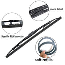 Misima Windshield Windscreen Wiper Blades For Audi A3 8P S3 RS3 2005 2006 2007 2008 2009 2010 2011 2012 Front Rear Window Wiper
