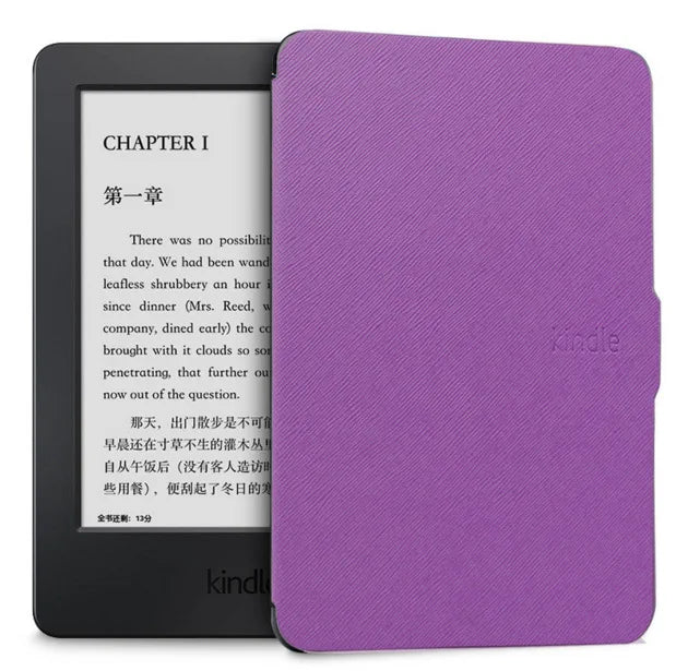 For capa amazon kindle paperwhite 1/2/3 case cover Ultra Slim Case for Tablet 6inch Shell With Sleep