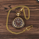 Creative Wood Watch Men Pocket Watches Retro Walnut Wood Case Standard Round Dial Jewelry Quartz Clock Hours Art Collectibles