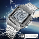 SKMEI Militär-Sportuhren Elektronische Herrenuhren Top-Marken-Luxus-Männeruhr Wasserdichte LED-Digitaluhr Relogio Masculino