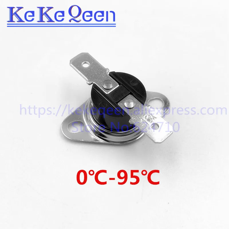 KSD301 250V 10A 0-95Celsius Degree Normally Open/Normally Close NO Thermostat Temperature Thermal Control Switch