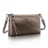 Leder Umhängetasche Damen Silber Handtaschen Mini Überschlag Gold Day Clutch Luxus Strand Schulter Messenger Bag Frauen Geldbörse