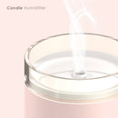 280ML Luftbefeuchter LED Kerze Ultraschall Kaltnebel Ätherisches Öl Diffusor USB Aroma Lampe Auto Reiniger Vernebler Nebel Maker