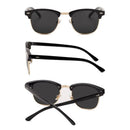 Neue Mode Halbrand Polarisierte Sonnenbrille Herren Damen Marken Designer Halbrahmen Sonnenbrille Klassisch Oculos De Sol UV400