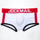 JOCKMAIL Brand Sexy men underwear penis boxer Push up boxershorts Breathable Men's Package Enhancing Padded Trunk gay underwear