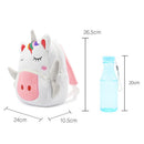 Cartoon Rainbow Unicorn Kids School Bags for Girls Soft Plush Kids Bag Kindergarten Toddler Children School Backpack for boys