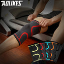 1 STÜCK Fitness Laufen Radfahren Kniebandage Elastisches Nylon Sport Kompressions-Kniepolster Ärmel für Basketball Volleyball