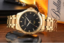 CHENXI Brand Classic Delicate Rhinestone Couple Lover Watches Fashion Luxury Gold Stainless Steel Men&Women Watch Orologi Coppia