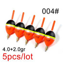 FISH KING 5pcs Barguzinsky Fir Float 2.0+2.0gr/3.0+2.0gr/4.0+2.0gr/5.0+2.0gr Copper Fishing Float Vertical Buoy Fishing Tackle
