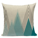 2021 Nordic Pop Geometry Cushion Cover Home Decorative Pillows Animals Car Sofa Throw Pillows Linen Print Custom Pillowcase