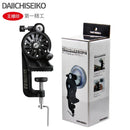 DAIICHISEIKO Schnurwickler, freie Einstellung, 3,5-fache Hochgeschwindigkeits-3,5:1-Übersetzung, Angelschnur-Wickelmaschine, Angelschnur-Recycler, Angelzubehör