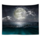 ocean moon tapestry nature dorm decor wall hanging farmhouse drop shipping  fabric wall cloth tapestries