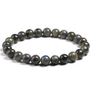 Natural Dark Grey Labradorite Stone bracelet Men Natural Stone Bracelets DIY Handmade Fine Jewelry for Woman Lover's Gift