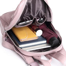 Women 100% Full Grain Genuine Cow Leather White Gray Beige Blue Yellow Black Backpacks Ladies Schoolbag Teenagers Cowhide Bag