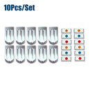 UPORS Popsicle Mold Stainless Steel Ice Cream Mold with Popsicle Holder Rack Ice Lolly Mold Homemade Frozen Lolly Popsicle Maker