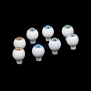 New Arrivals 2015 4 Pairs Round Acrylic Doll Eyes Eyeballs 8mm