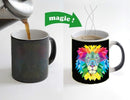 König Löwe Wolf Farbwechselbecher Zauberhafter hitzeempfindlicher Teetasse Kaffeetasse Geschenkbecher für Ihre Kinder oder Ihre Freunde Kostenloser Versand