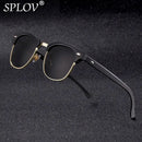 Neue Mode Halbrand Polarisierte Sonnenbrille Herren Damen Marken Designer Halbrahmen Sonnenbrille Klassisch Oculos De Sol UV400