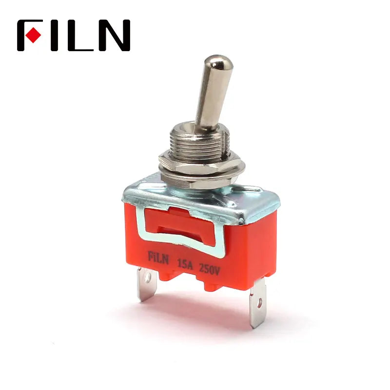 FILN  Rocker switch Auto Car Boat Truck Illuminated Led Toggle Switch With Safety Aircraft Flip Up Cover Guard 12V20A ASW-07D