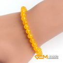 Yellow Agat e Bracelet Natural stone Bracelet DIY Jewelry Bracelet One Of The Seven Treasures Of Buddhism Gift