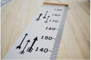 Wooden Wall Hanging Wall Sticker For Kids Room Decoration Height Measure Ruler Wallpaper Baby Growth Chart Decor On The Wall
