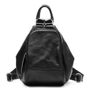 AODUX Full Grain Genuine Leather Women White Blue Red Yellow Backpack Top Layer Cowhide Ladies First Layer Cow Leather Backpacks