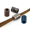S/L Titanium Alloy Knife Beads Rope Cord EDC Paracord Bead Pendant