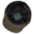 BOTVELA Woll-Tweed Newsboy Cap Fischgrätmuster Männer Frauen Britische Gatsby Retro Mütze Schiebermütze für Herren Vintage Fischgrät Baskenmütze