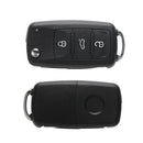 3 Buttons Car Key Shell Remote Flip for Beetle/Caddy/Eos/Golf/Jetta/Polo/Scirocco/Tiguan/Touran/UP For VW Blank Keys Cover Case
