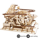 Robotime DIY 3D Wooden Mechanical Puzzle  Model Building Kits Laser Cutting Action by Clockwork Gift Toys for Children LG/LK/AM