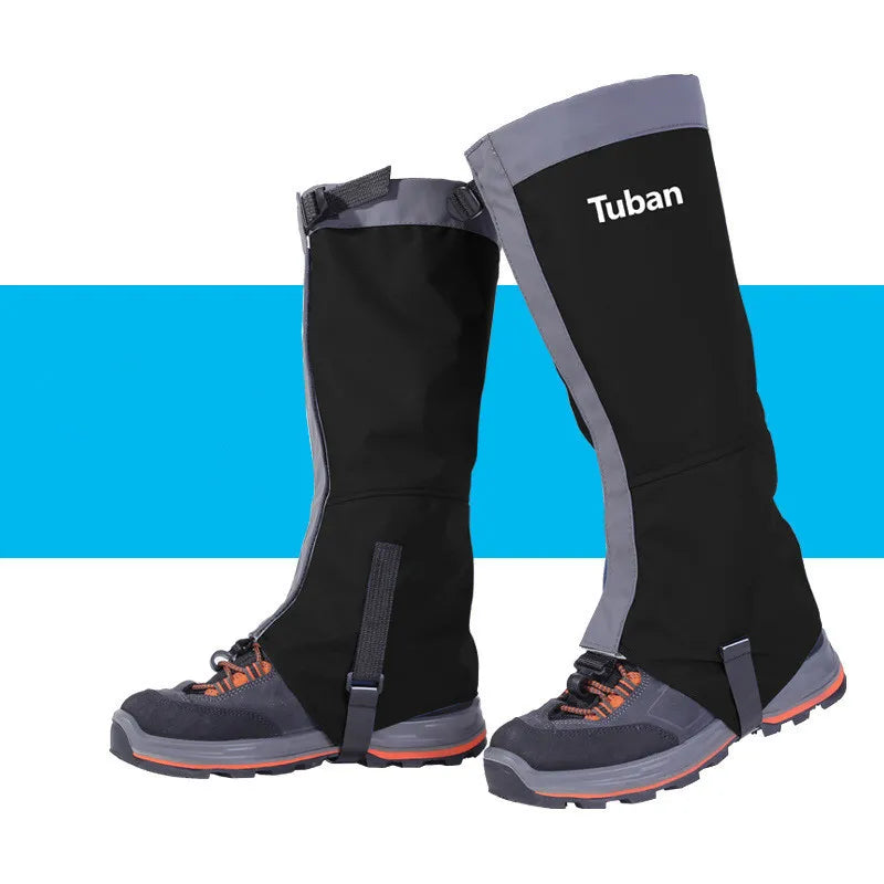 Unisex Waterproof Leg Covers Legging Gaiter Climbing Camping Hiking Ski Boot Travel Shoe Snow Gaiters Legs Protection